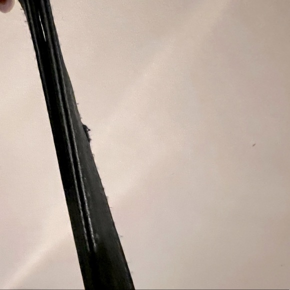 ✅ (SOLD)  American Eagle Black Leather Shoulder Purse - Picture 3 of 4